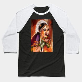 Art of Indian classical dance form Baseball T-Shirt